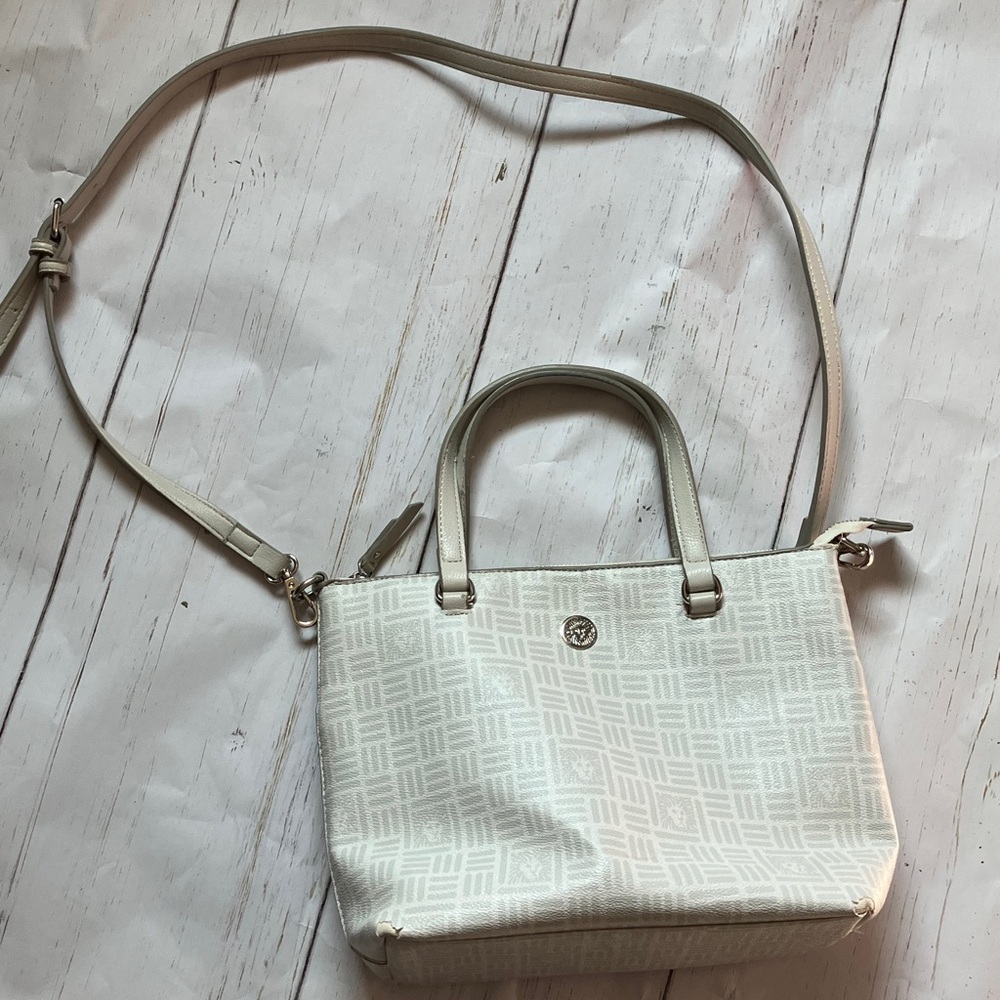 Anne Klein Cream Crossbody Bag